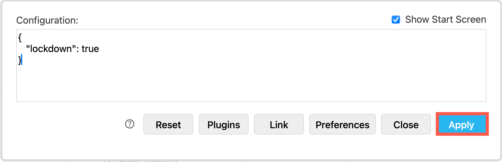 Add the lockdown option to the draw.io configuration to disable smart templates